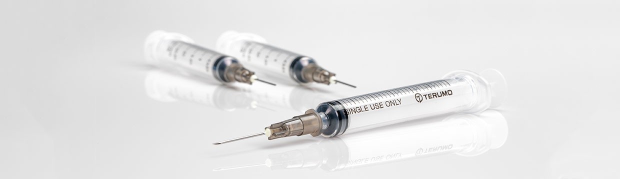 Image of Terumo Hypodermic Syringes with Needle - syringe and needle