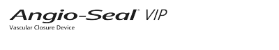 ANGIO-SEAL® VIP VASCULAR CLOSURE DEVICE logo