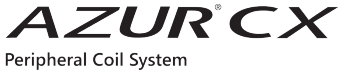 AZUR® CX Peripheral Coil System logo