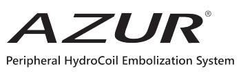 AZUR® Peripheral HydroCoil Embolization System logo