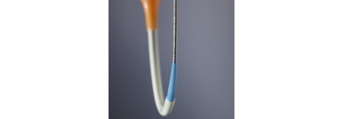 Pinnacle TIF Tip Introducer with dilator and guidewire show the smooth transitions